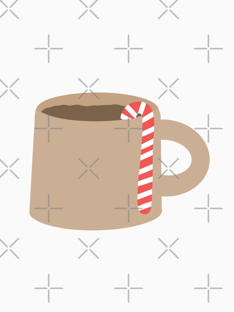 Mug with candy cane! by Theatric Prints