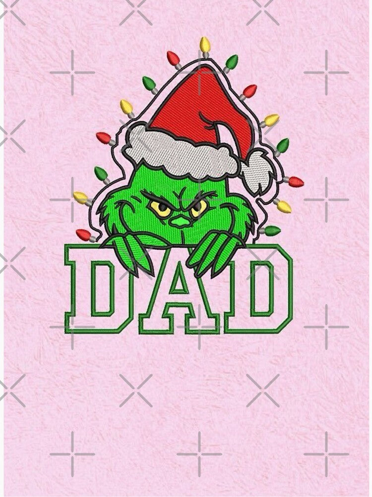 Green Grump Santa Hat by Adronia