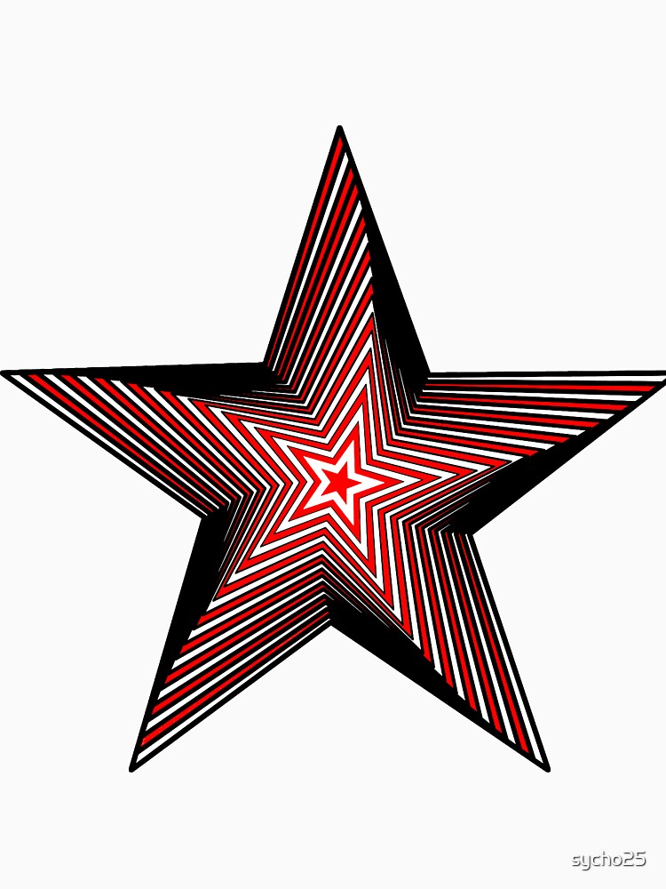 Candy Cane  Star by sycho25