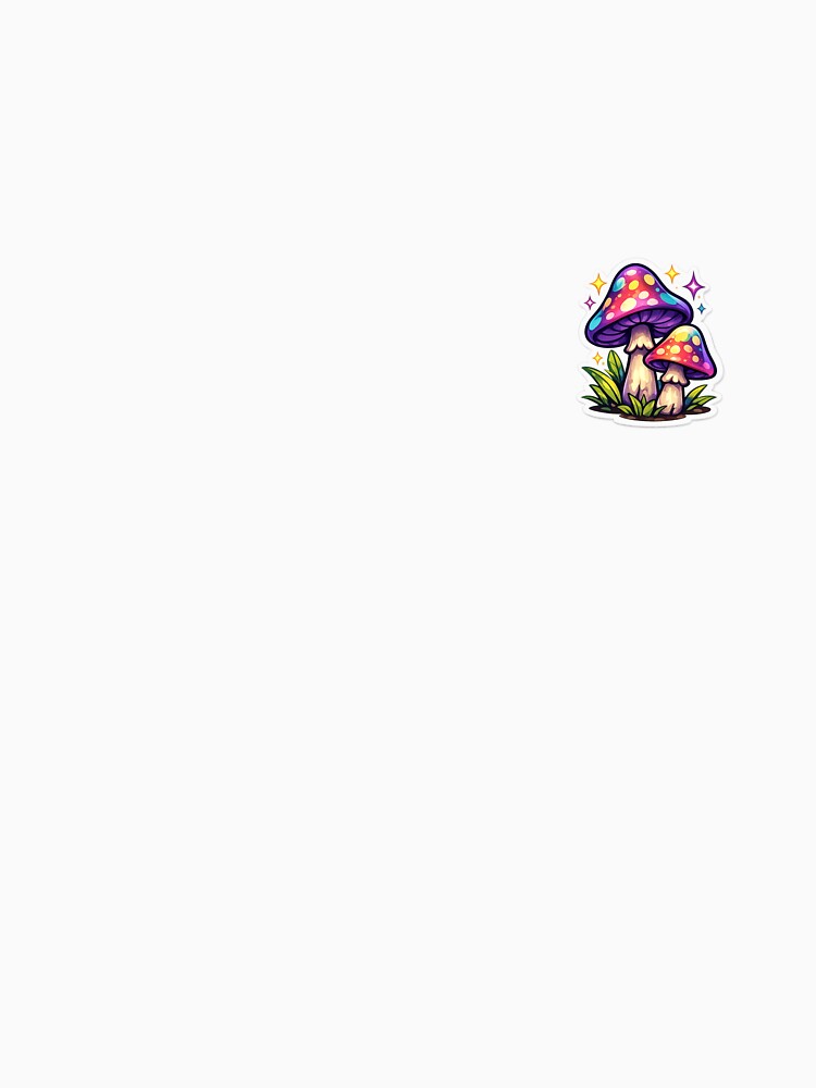 Cute Magical Mushroom Sticker – Colorful Fantasy Mushroom Art by Urbansprints
