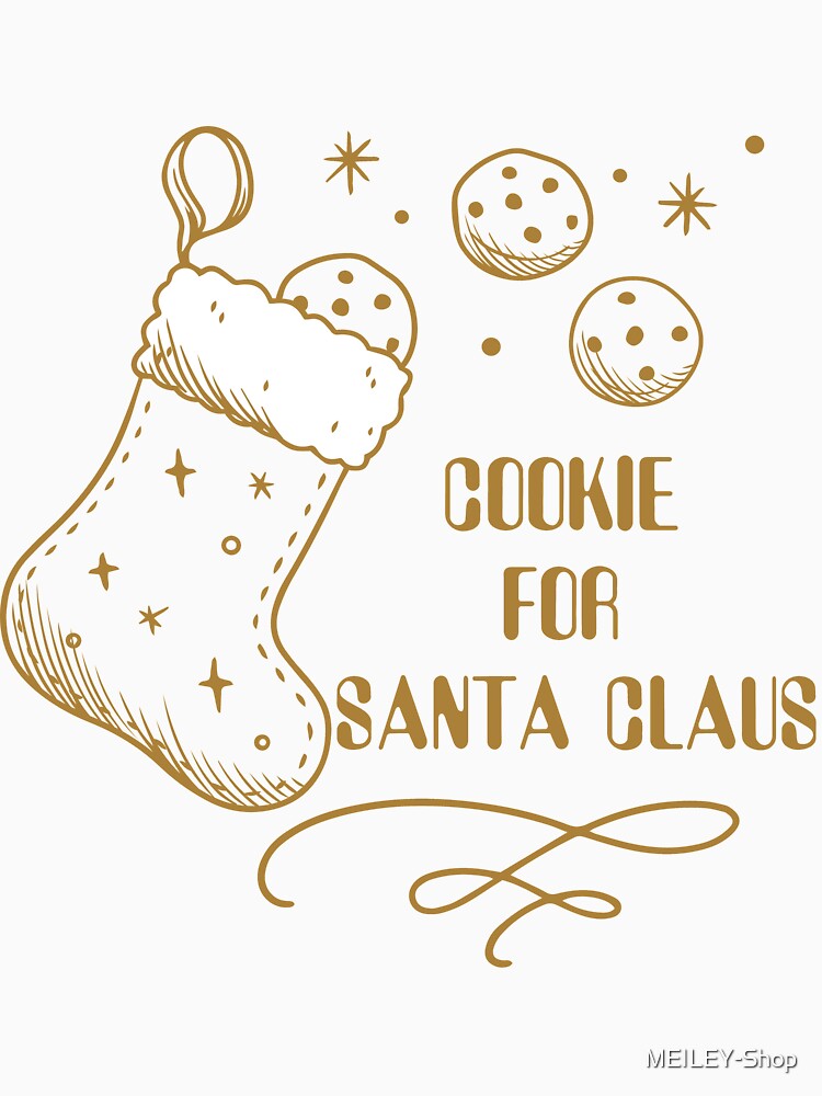 Merry christmas, cookies for santa by MEILEY-Shop