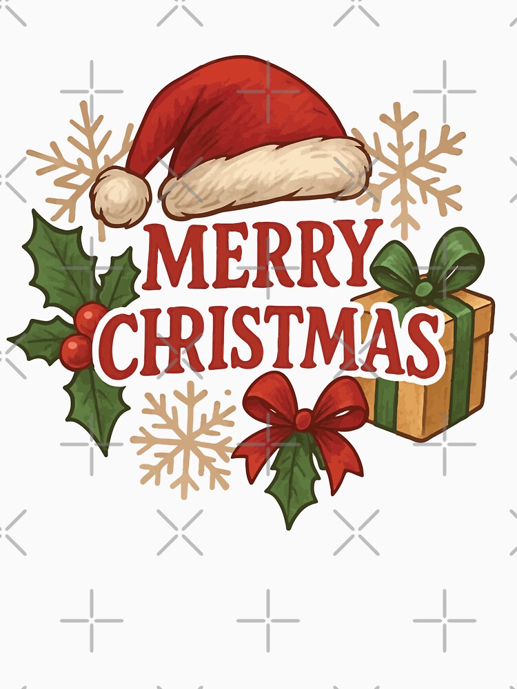 Merry Christmas Holiday Cheer by MoonwalkDesigns