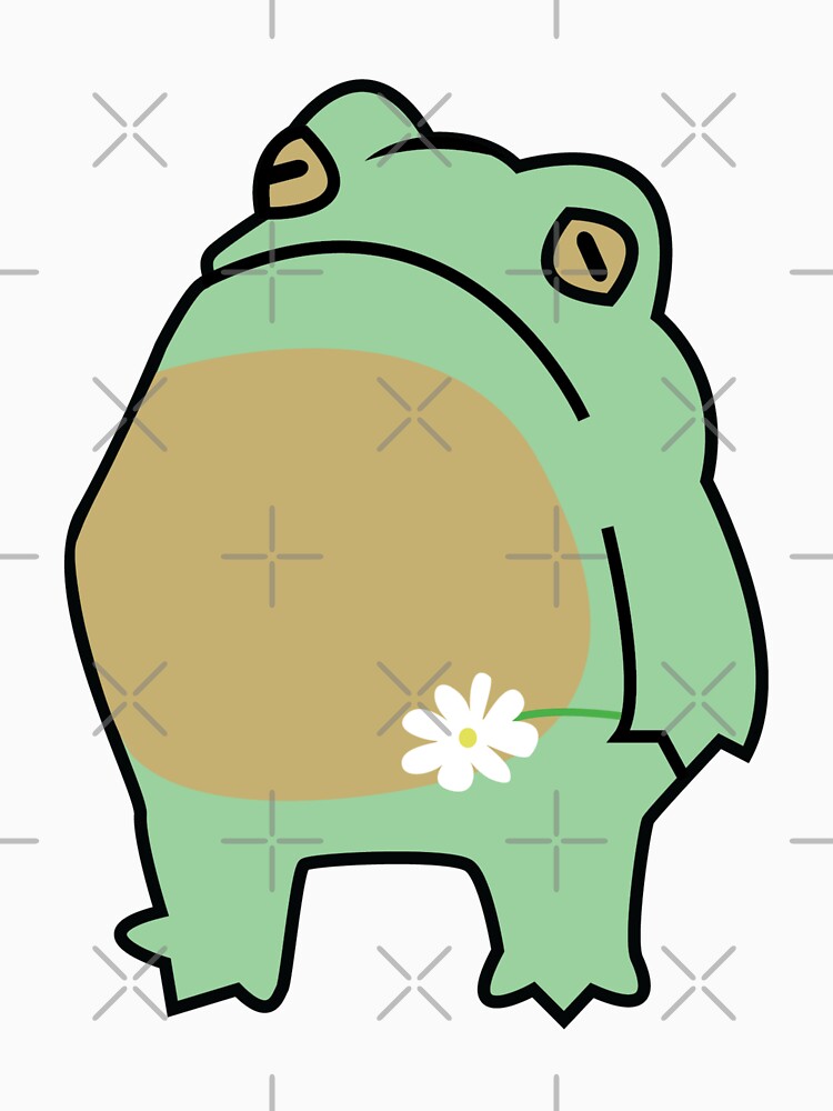 frog with flower by SKdarealshop