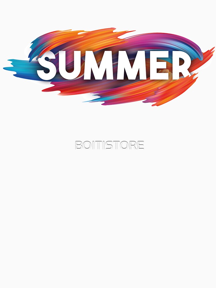 Summer beach colorful by BOITISTORE