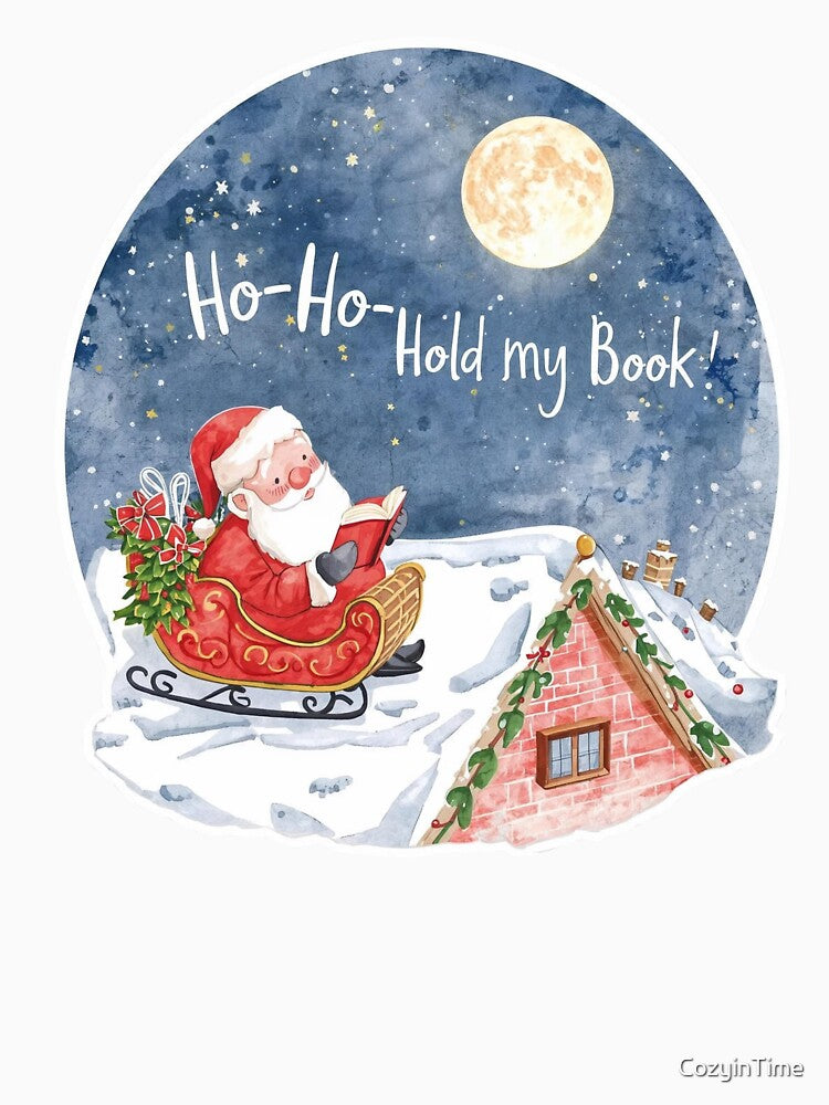 Ho-Ho-Hold My Book by CozyinTime