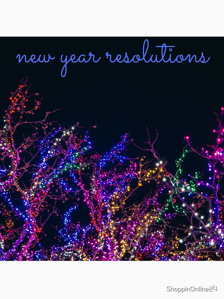 Copy of Copy of Copy of Copy of new year resolutions by ShoppinOnline24