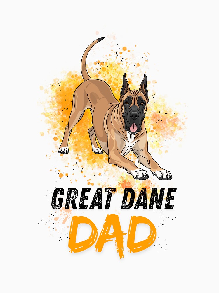 Great Dane Dad by GalushaGraphics