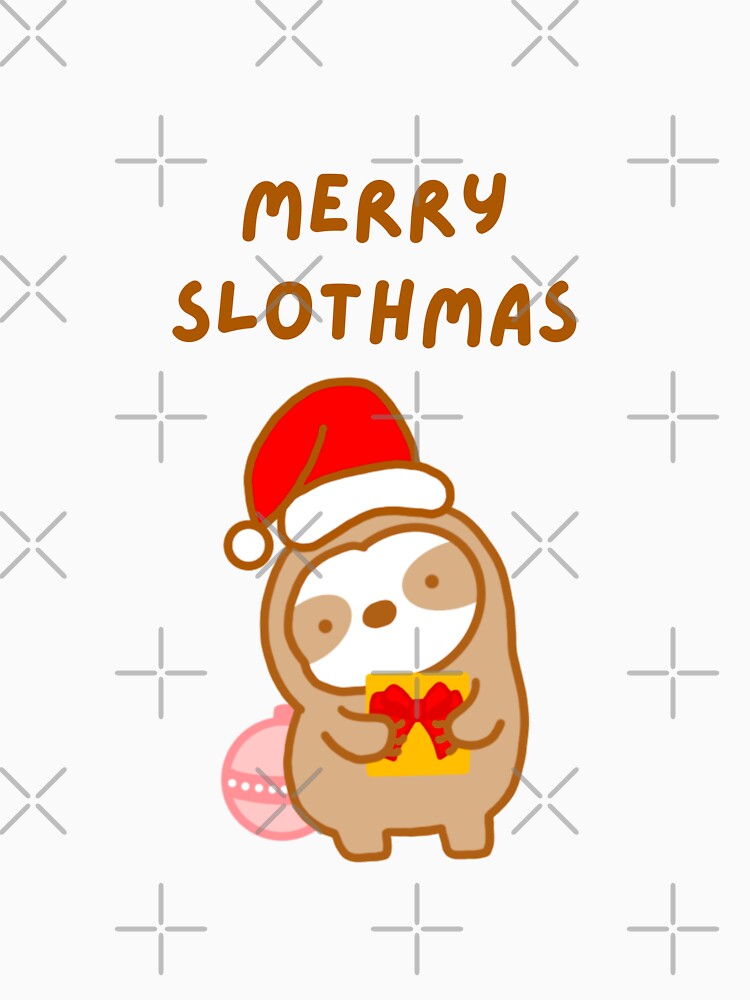 Merry Slothmas Christmas Gift Sloth by theslothinme