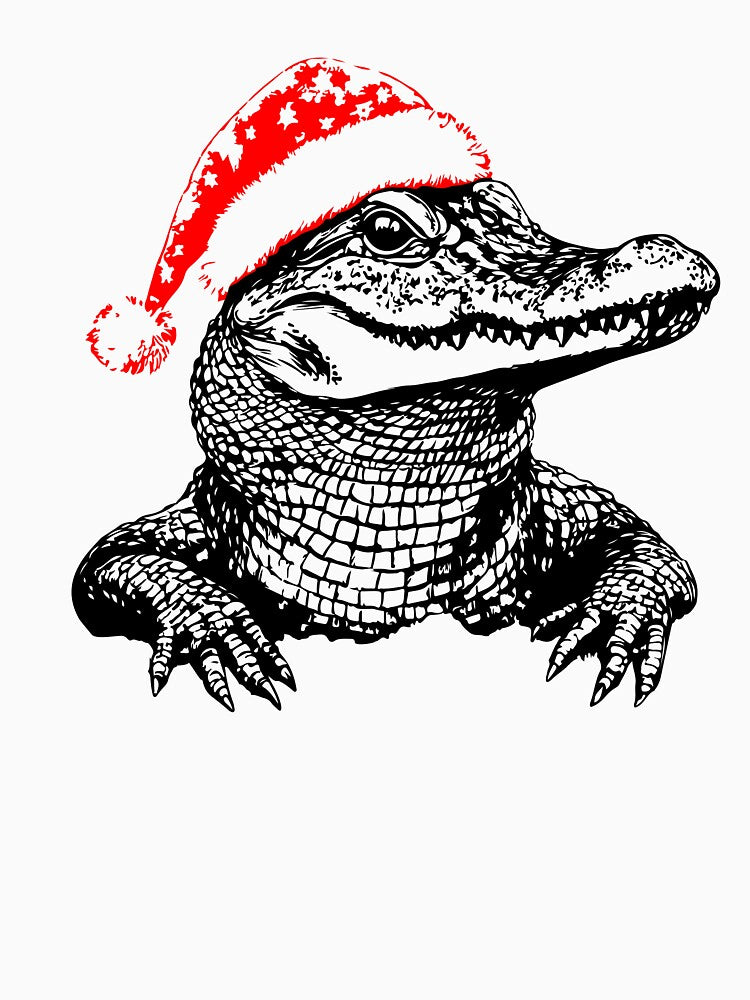 Crocodile Christmas Cheer by JollyCritters