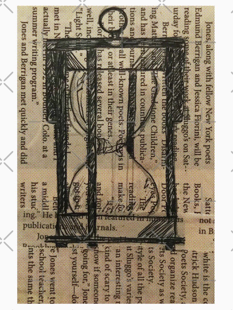 Steampunk Hourglass Collage by CherryCatDraws