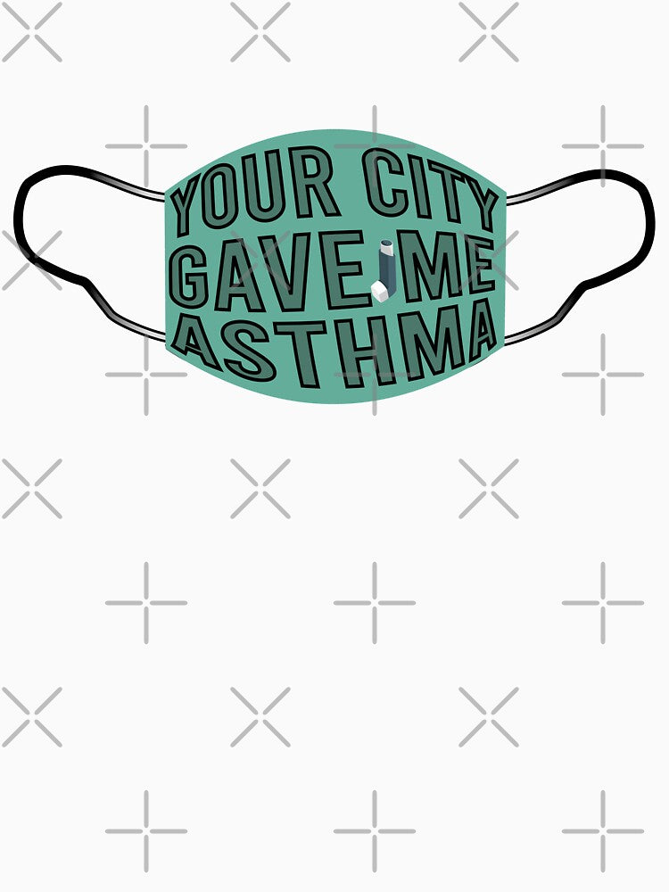 Funny saying your city gave me asthma by YAHIA-14