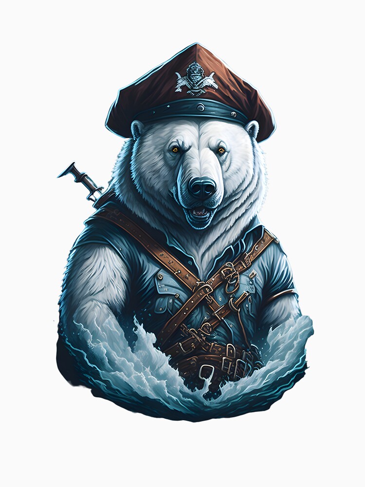 Pirate Polar Bear by MoxieVibe