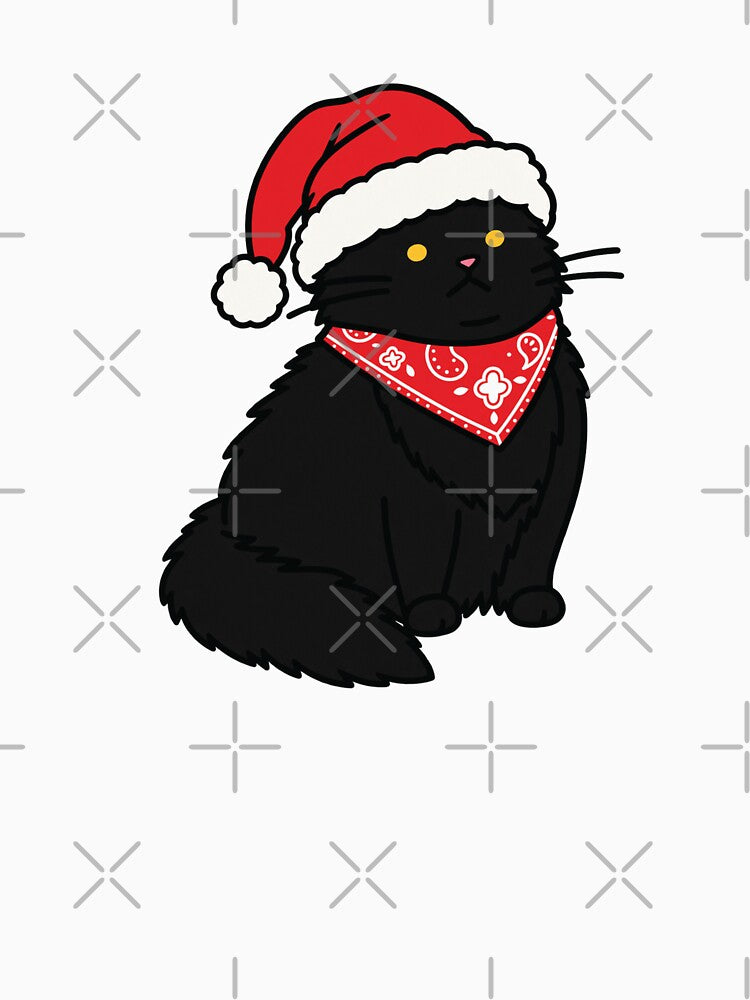 Funny Christmas Cat by Gravy-tee07