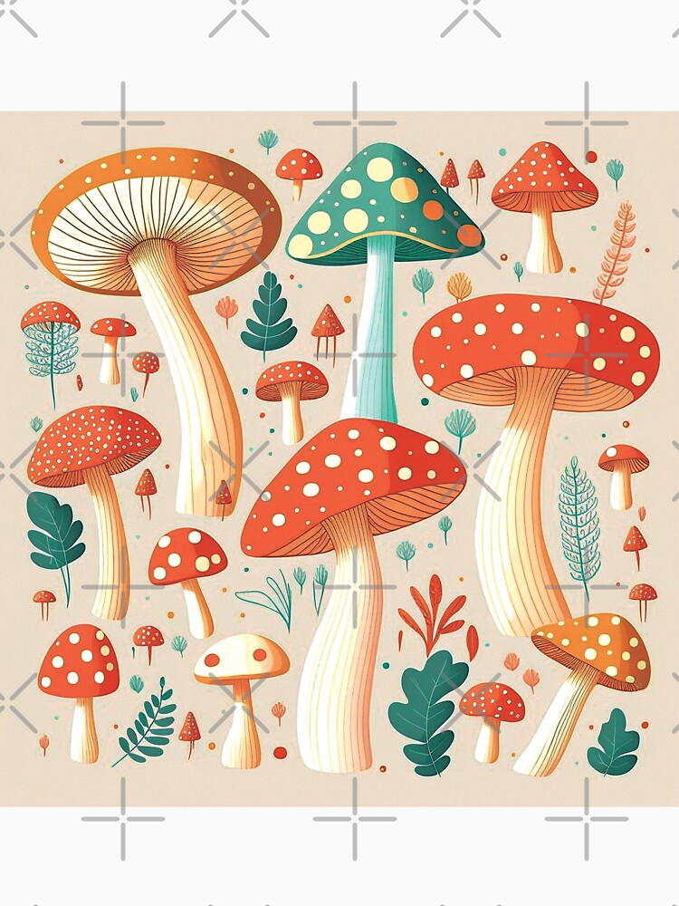 Mushroom pattern#4 by FunArt4You