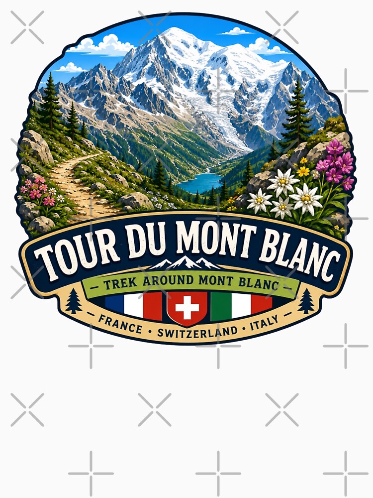 Tour du Mont, Blanc by Myra365Art