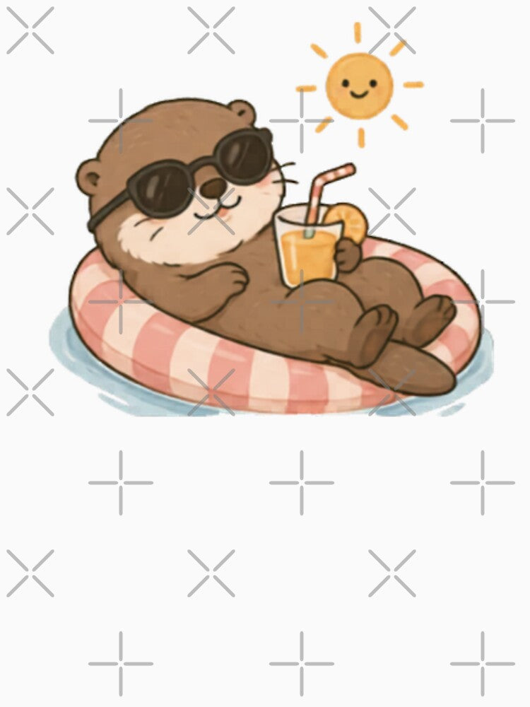 Summertime Otter by MellowMunchkins