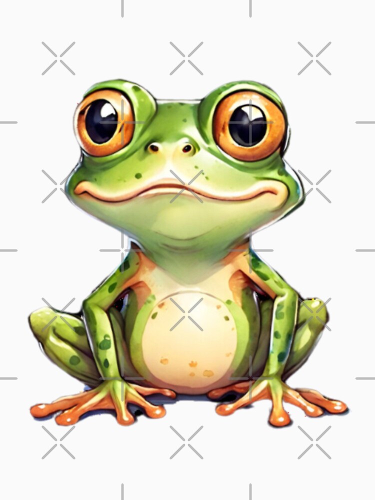 Happy Little Tree Frog by CritterStickers