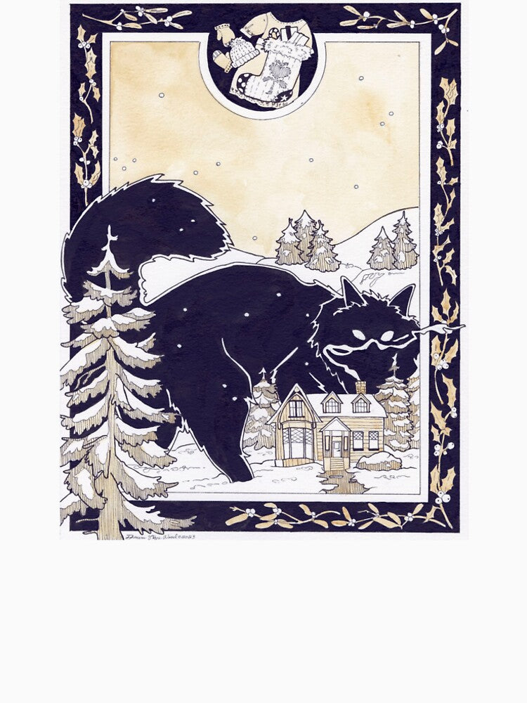 Yule Cat by DawnStarWood