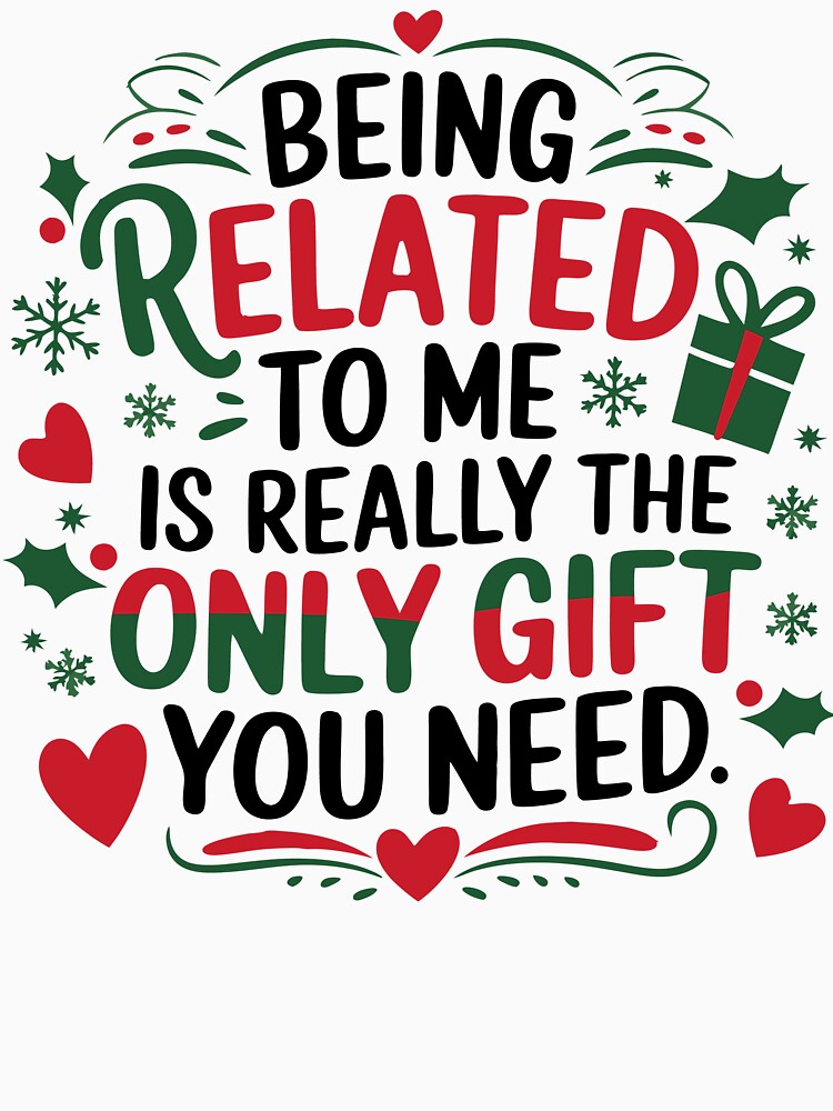Family Ties Christmas Cheer by Meme-shirt