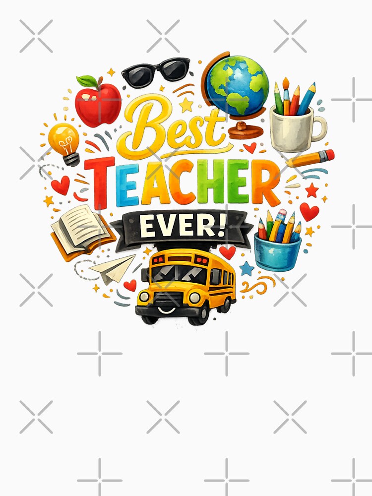 Best Teacher – Appreciation Typography Design by Swati's Digital Den