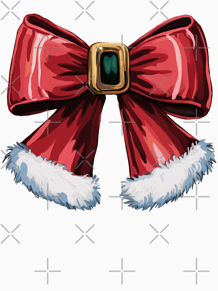 Christmas Red Bow – Festive Holiday Decoration by Charlietule