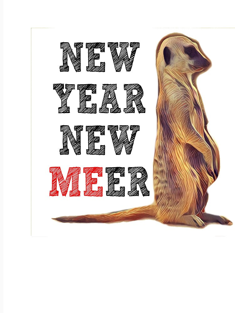 New Year New Meerkat by joanwaters