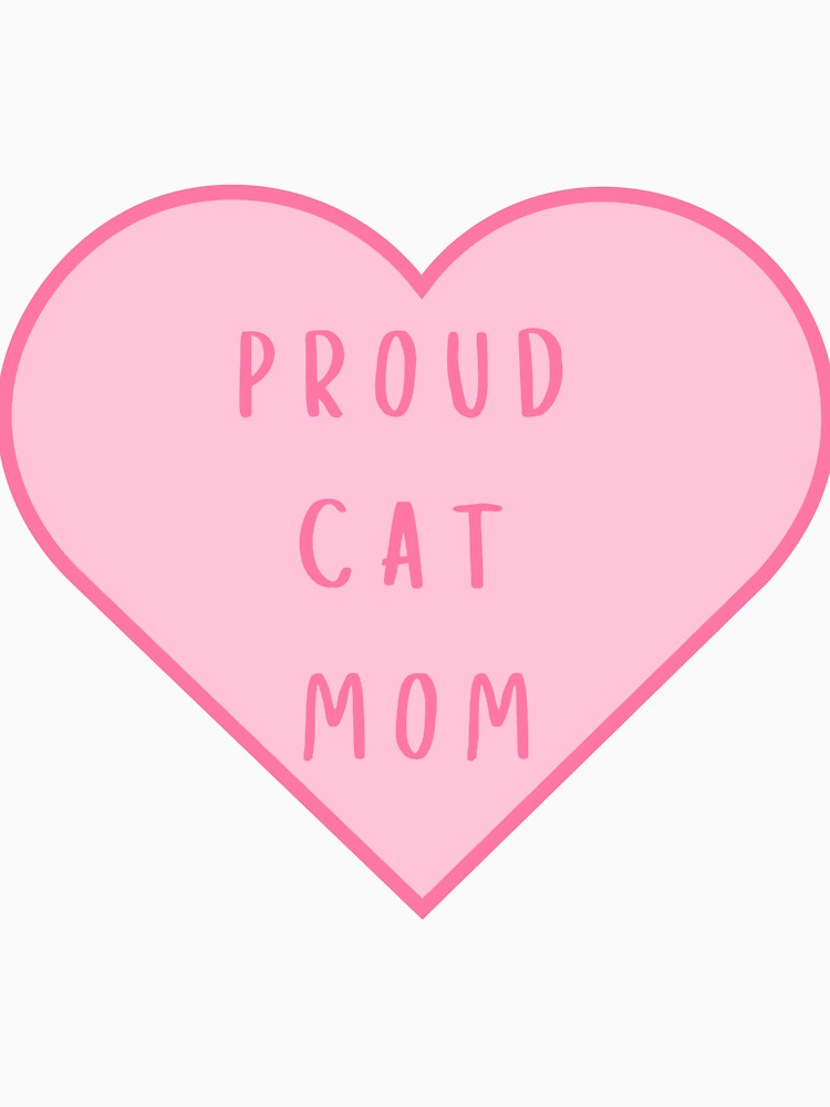 Proud Cat Mom Pink by helenmaria-