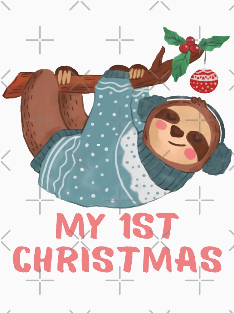 My 1st Christmas Sloth by OlympicsMerch