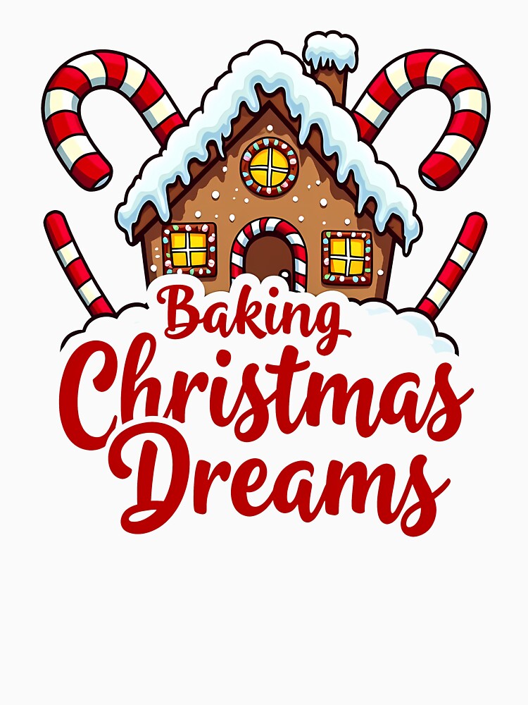 Baking Christmas Dreams Gingerbread House Design for Holiday Bakers by BNCH44