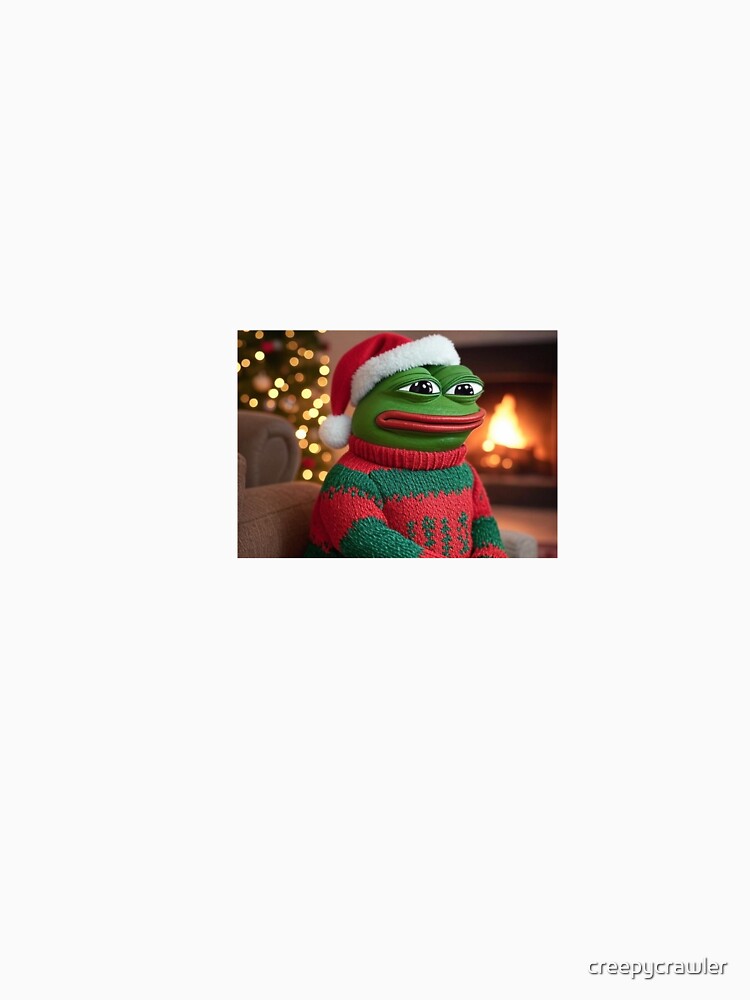 Christmas Pepe frog by creepycrawler
