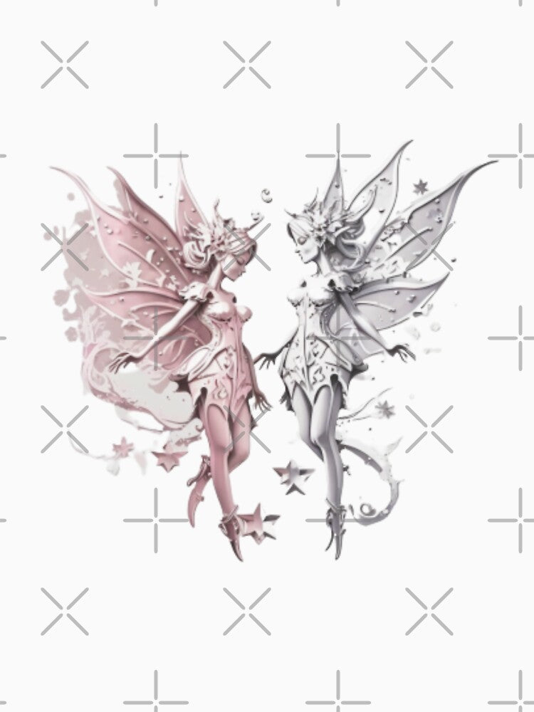 Twins Flame Fairies by CritterStickers