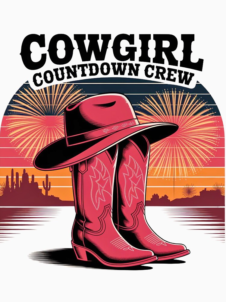 Cowgirl Countdown Crew – Western New Year Rodeo Party by BunBuntheDog-