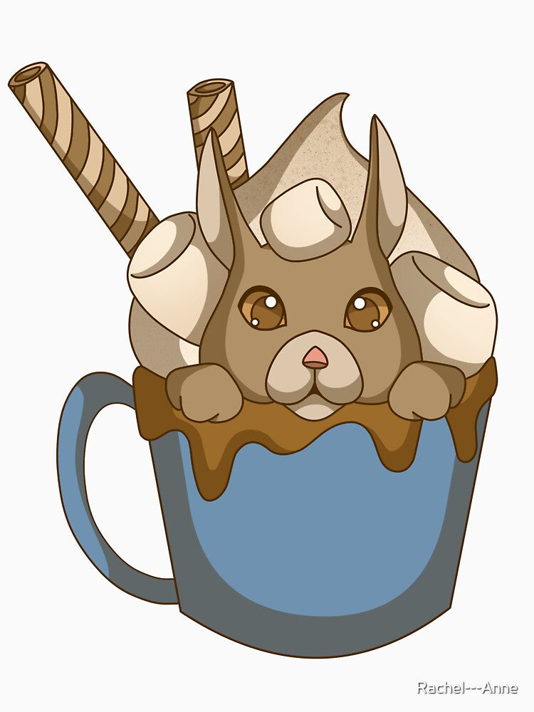 hot cocoa bunny by Rachel---Anne