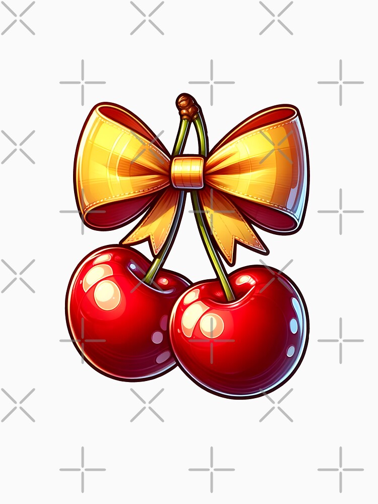 cherries with bow by Truck Stop One