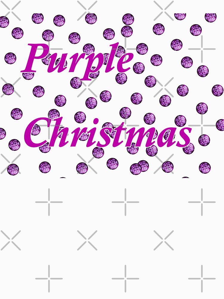 Purple Christmas baubles by natalik2024