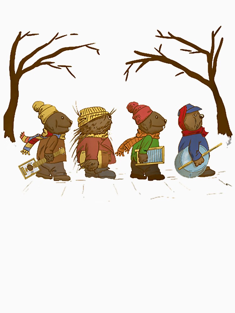 Jug Band Road Christmas Funny Emmet Otter by LavateArtStudio