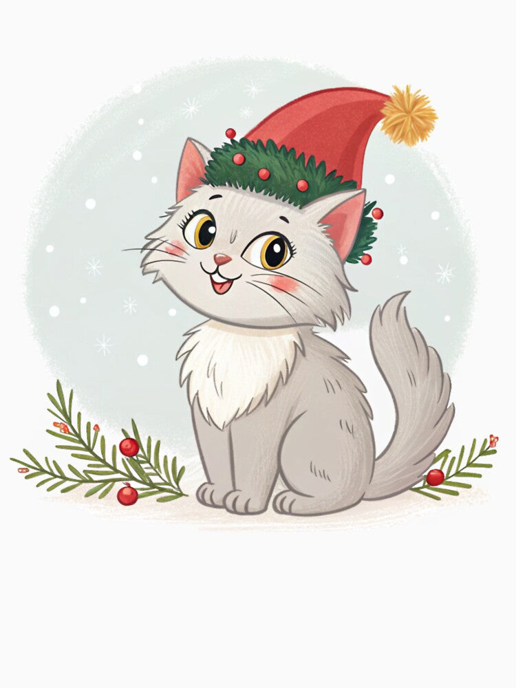 Jólakötturinn (Yule Cat) 40 by AIfolklore