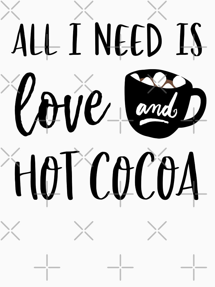 All I Need is Love and Hot Cocoa in Black and White by neopop