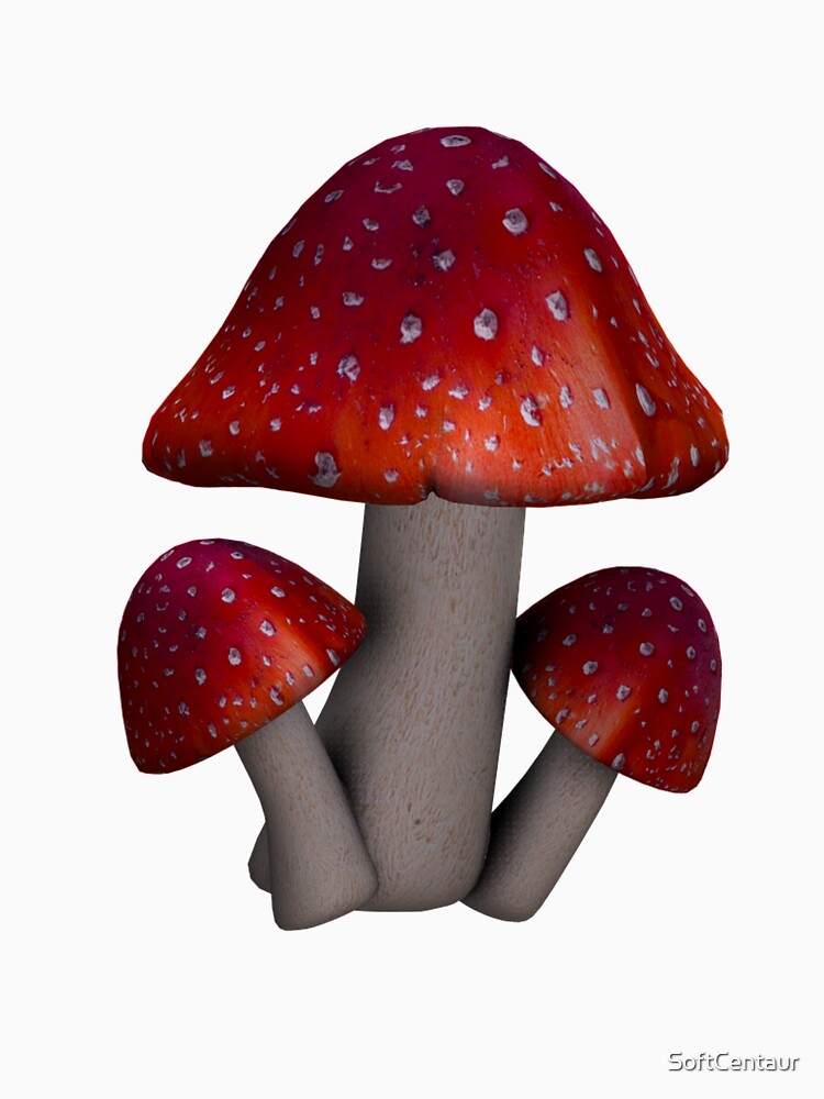 Mushrooms Red & White by SoftCentaur