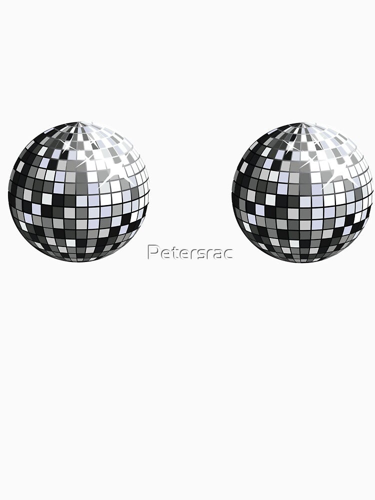 2 disco balls shirt by Petersrac