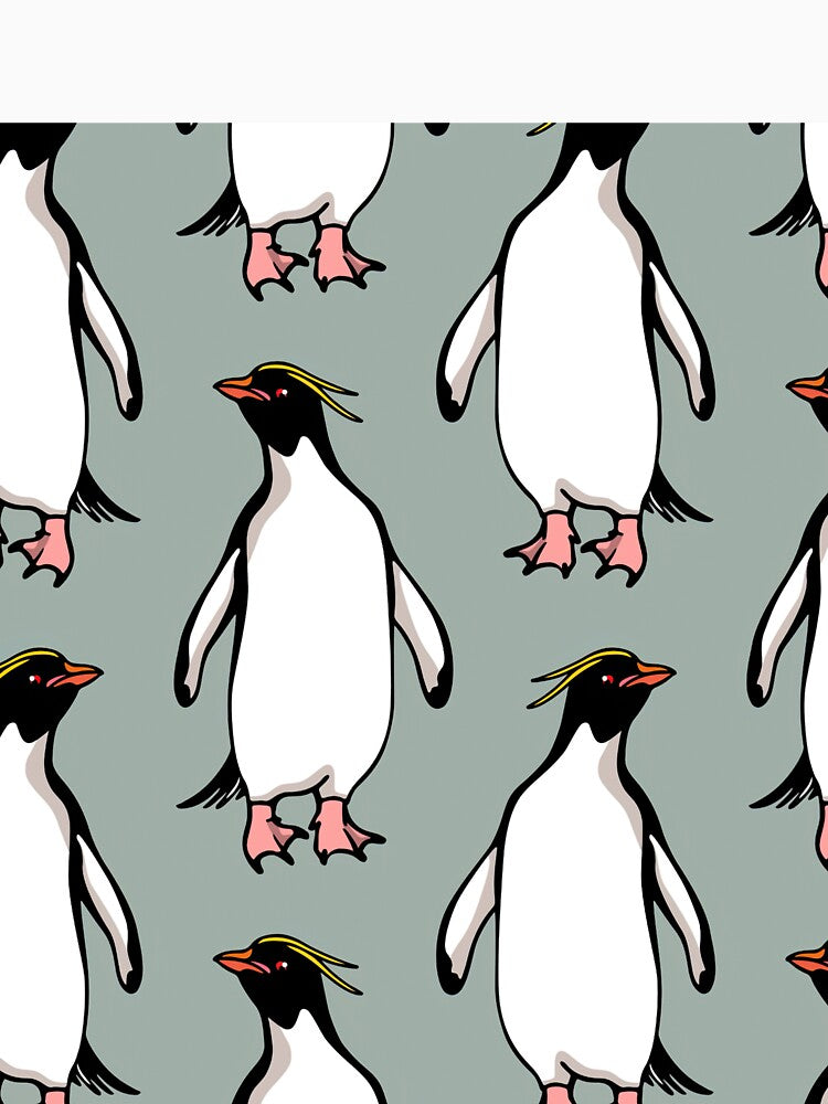 King Penguin Pattern by EmilyFun
