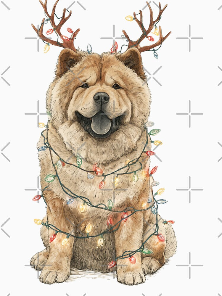 A Chow Chow Christmas II by reddogbuckeye