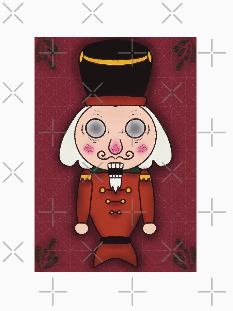 Nutcracker Soldier * Cute Christmas Holiday Sticker by Ikumy
