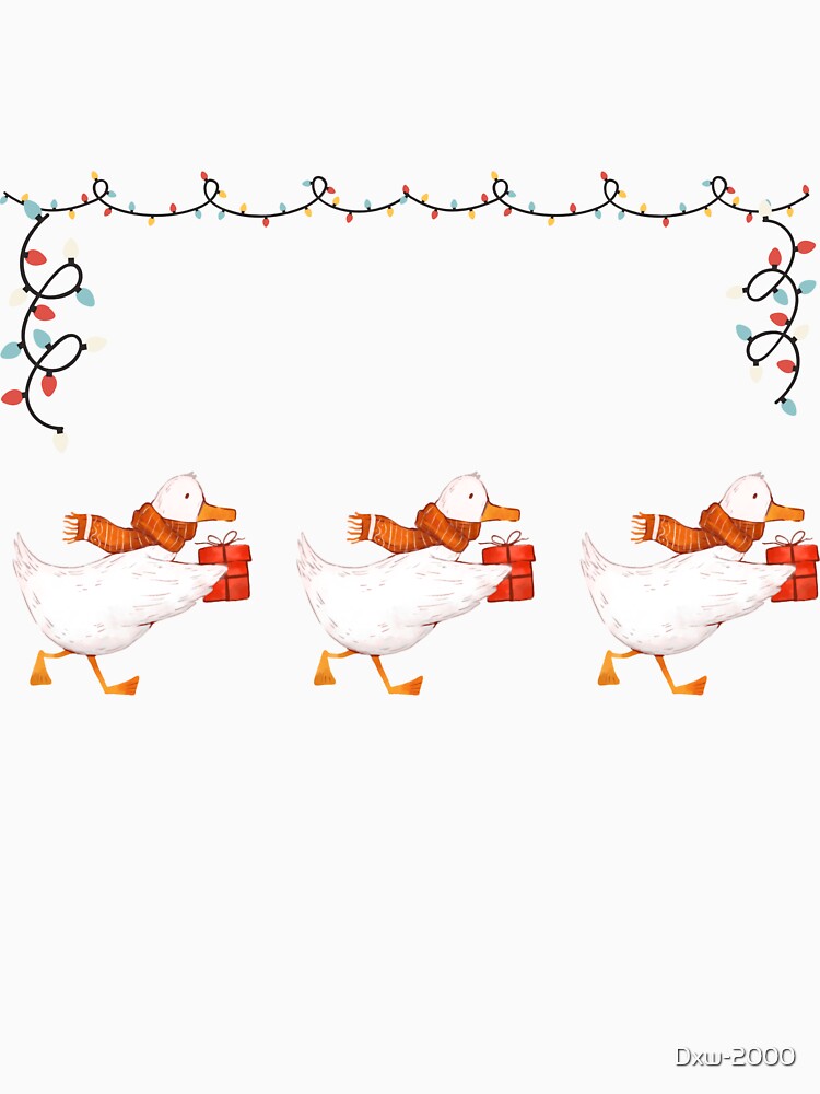 Swan Christmas lights by Dxw-2000