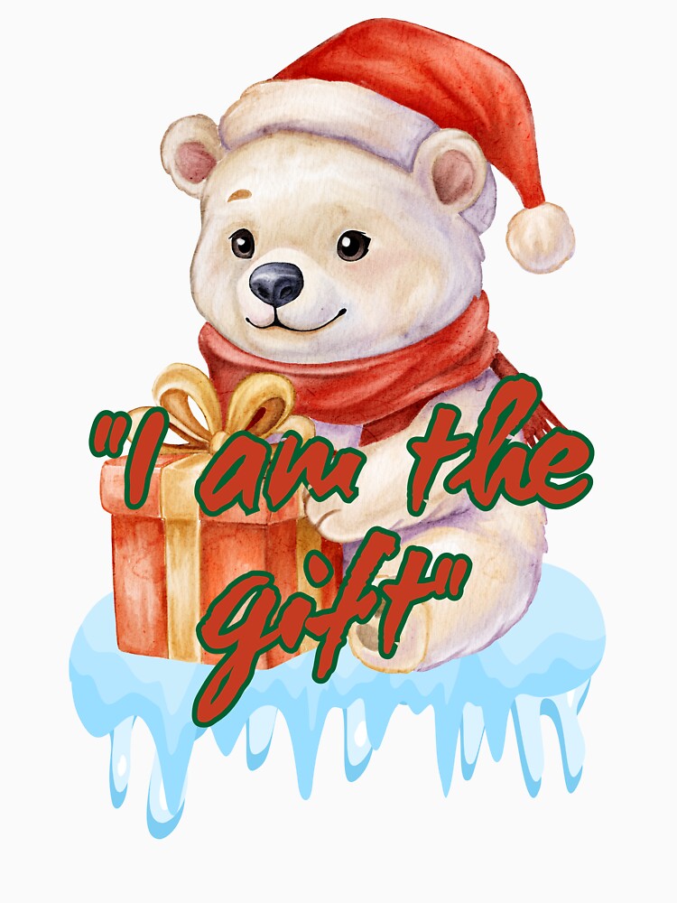 Christmas polar bear, merry christmas from the arctic by OLYUS