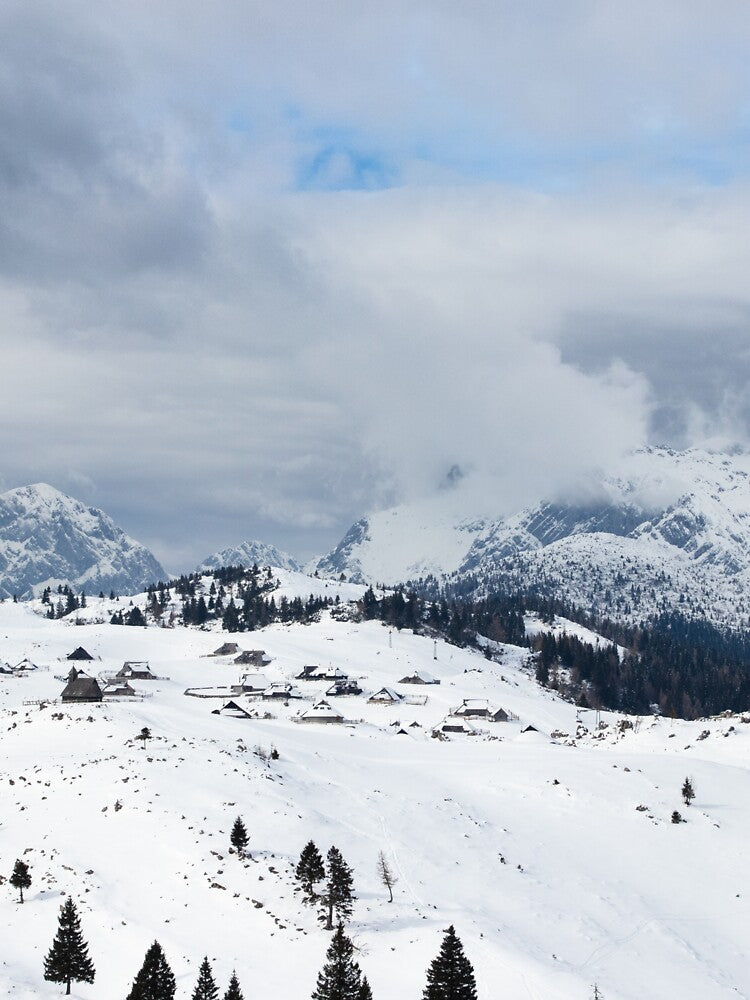 Winter wonderland at Velika Planina, Slovenia by Patrik Lovrin
