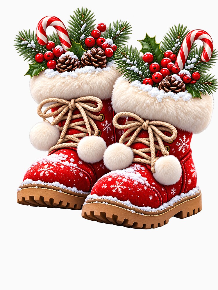 Cozy Christmas Winter Boots by TinyWeird
