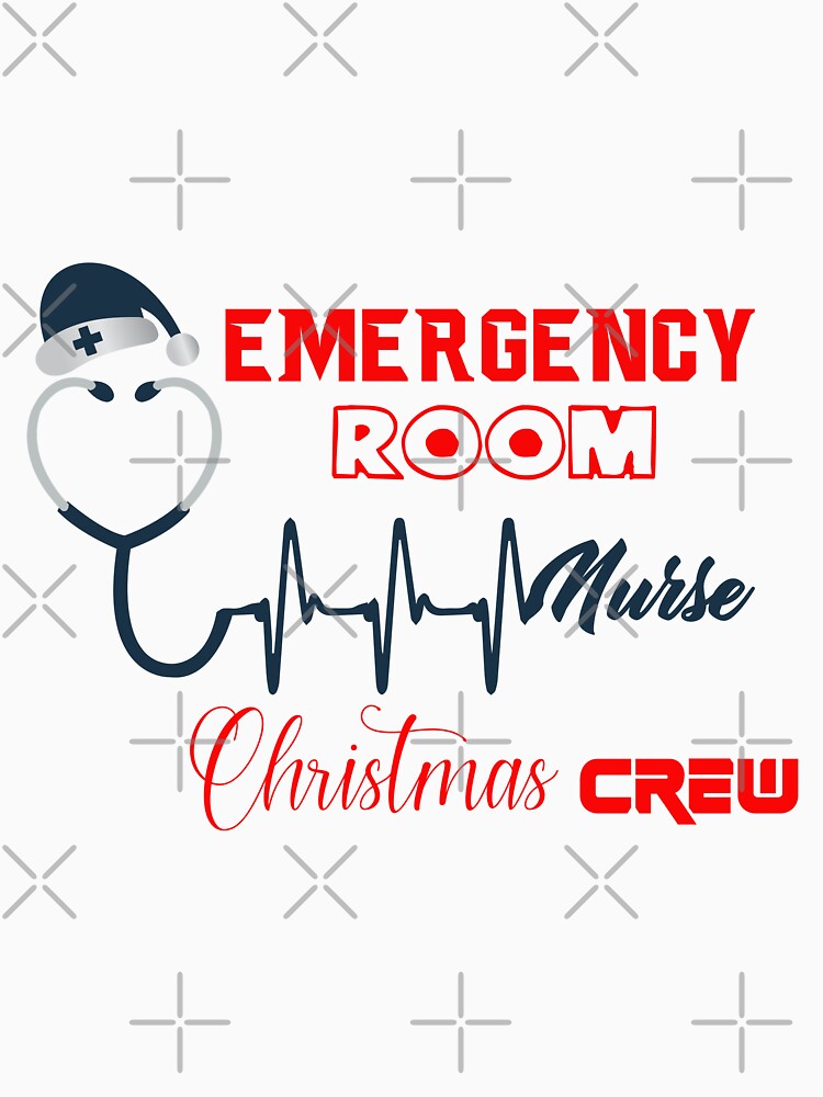 Emergency Room Nurse Christmas Crew by AmethystMurad