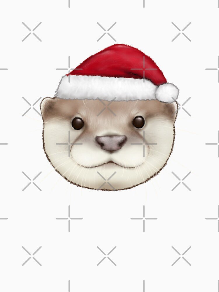 Christmas Otter by OTTERFAMILY