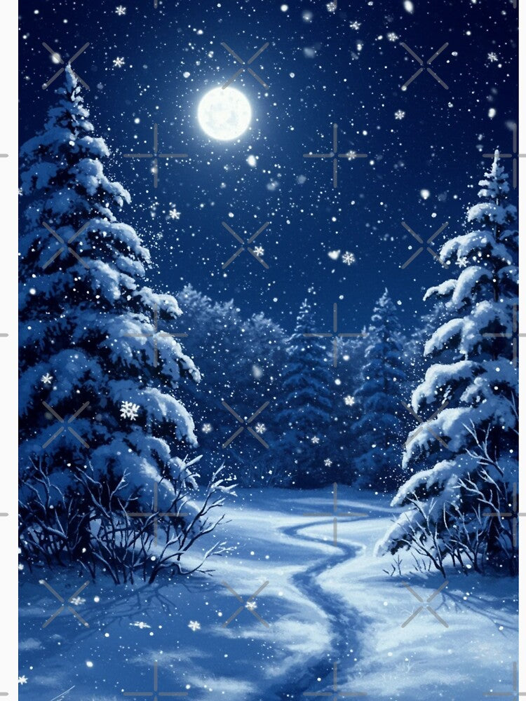 winter snow classic design by anandsiva2703